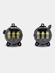 Фары противотуманные ВАЗ 2170, диод+линза, 50 W, Китай