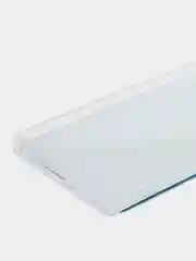 Светло-коричневый силиконовый чехол на Honor X9A / Хонор X9A прозрачный, с рисунком, защита камеры