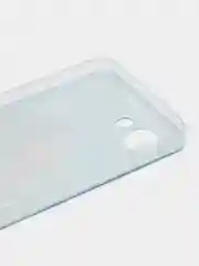 Светло-коричневый силиконовый чехол на Realme C30 / Реалми С30 прозрачный, с рисунком, защита камеры