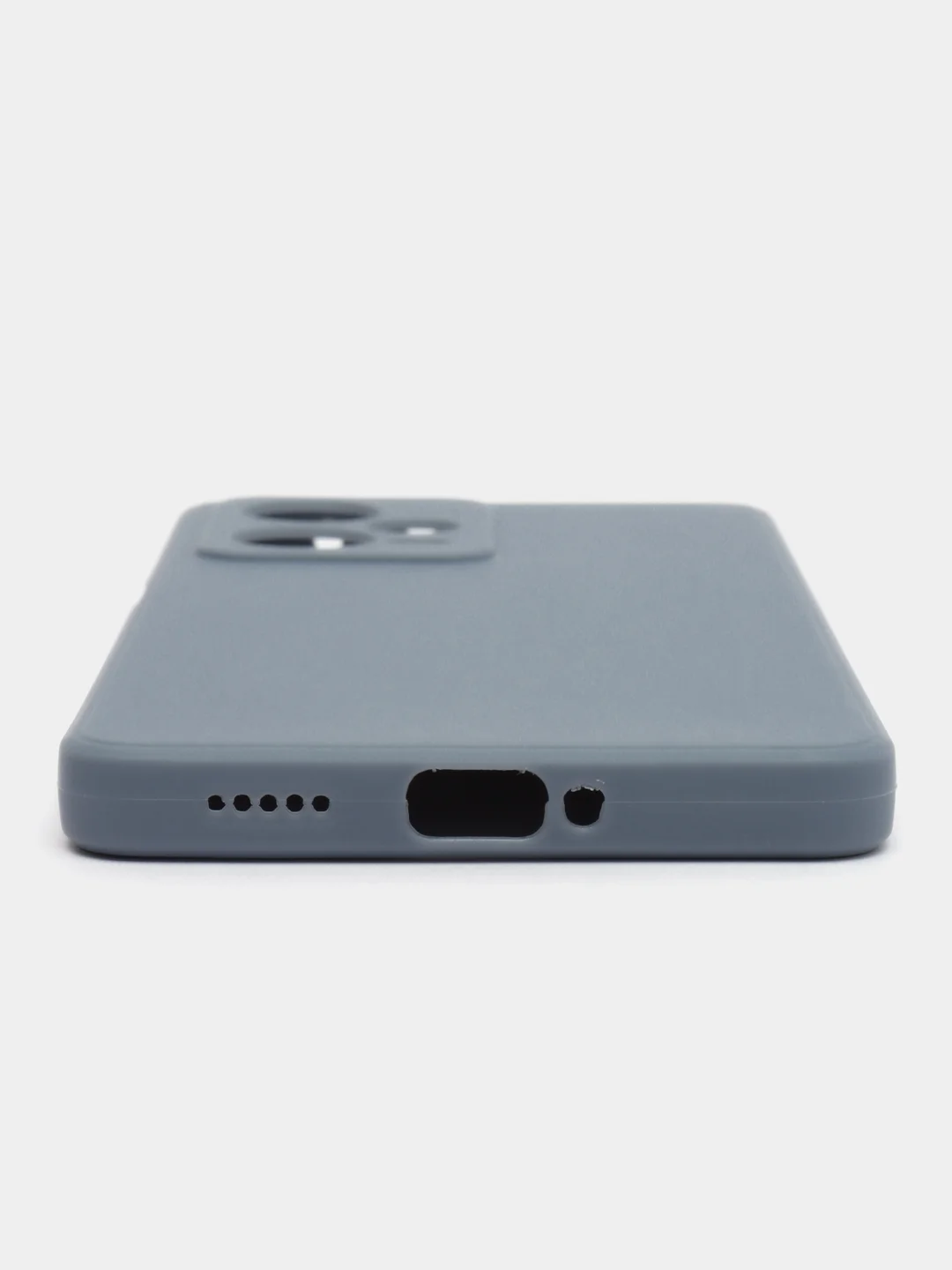Серый меланж чехол для Xiaomi Redmi Note 12 Pro 5G, Xiaomi Redmi Note 12 Pro Plus 5G