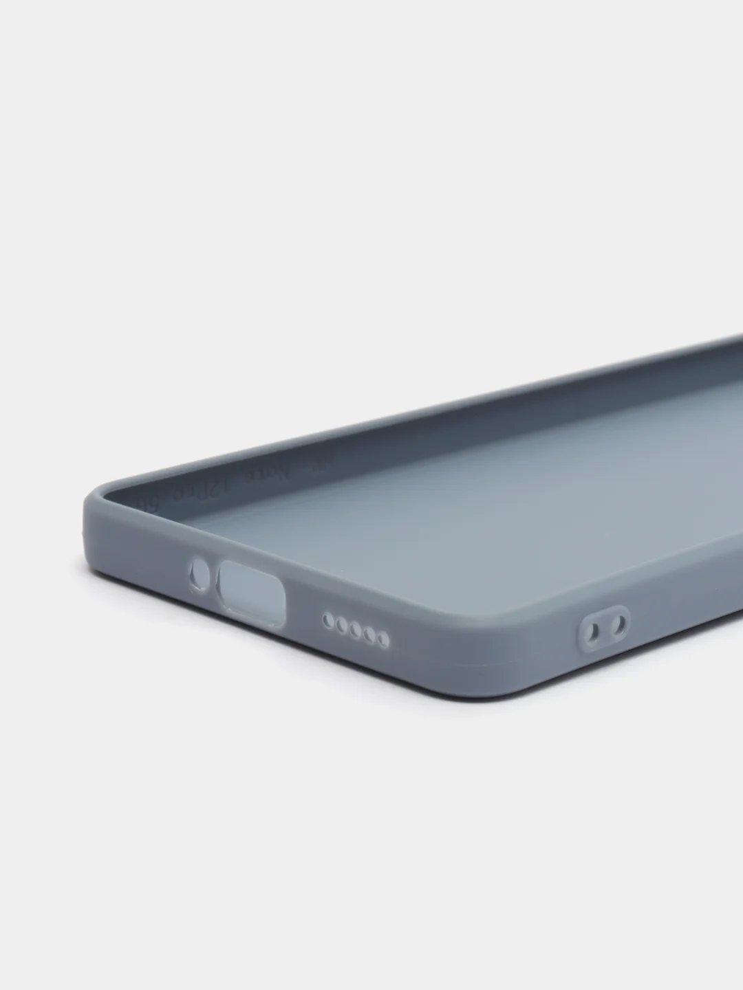 Серый меланж чехол для Xiaomi Redmi Note 12 Pro 5G, Xiaomi Redmi Note 12 Pro Plus 5G