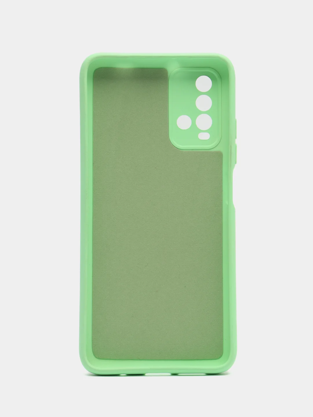 Салатовый накладка для Xiaomi Redmi 9T, силиконовая, soft touch, с рисунком