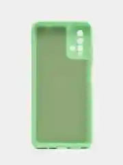 Салатовый накладка для Xiaomi Redmi 9T, силиконовая, soft touch, с рисунком
