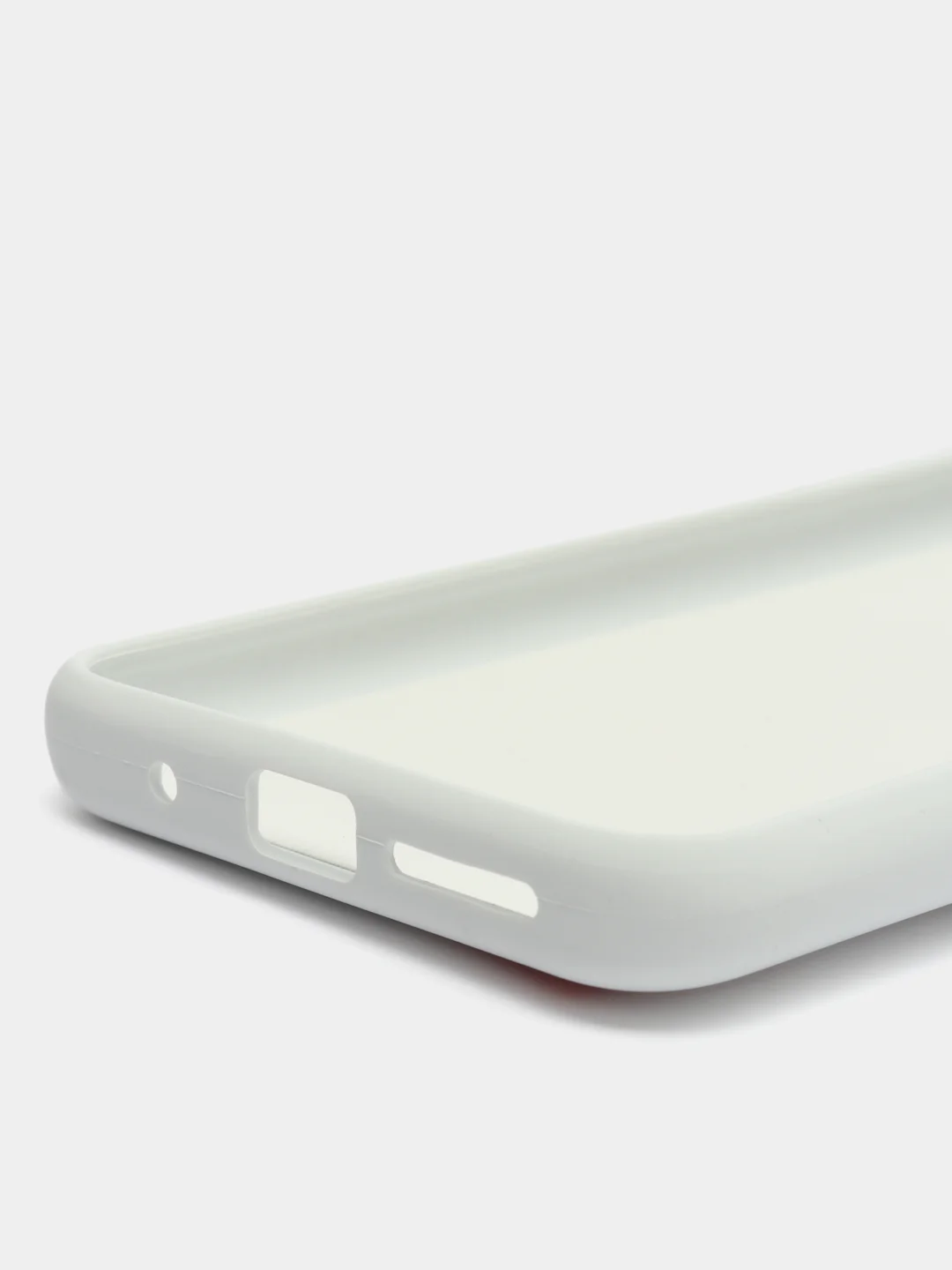 Белый накладка для Xiaomi Redmi 10, силиконовая, soft touch, с рисунком