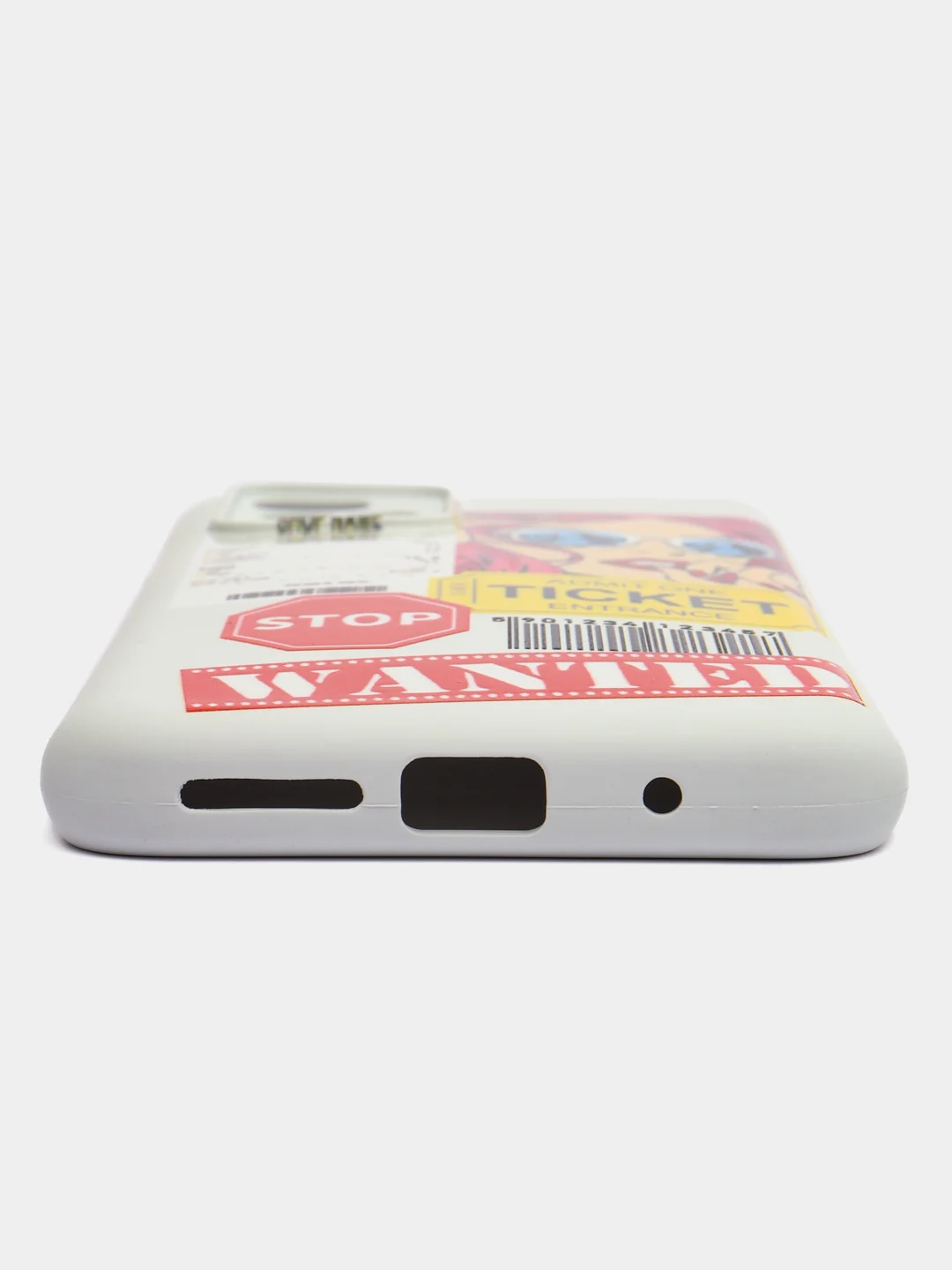 Белый накладка для Xiaomi Redmi 10, силиконовая, soft touch, с рисунком