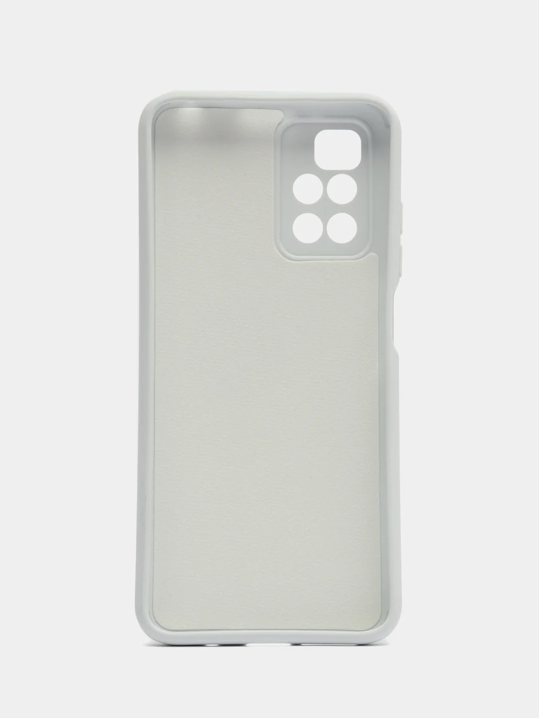 Белый накладка для Xiaomi Redmi 10, силиконовая, soft touch, с рисунком