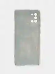 Медный силиконовый чехол на Samsung Galaxy A31 / Самсунг А31 прозрачный с рисунком, защита камеры