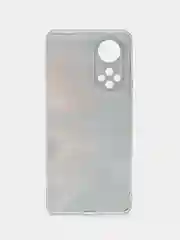 Фиолетовый чехол на Huawei Nova 9/Honor 50 / Хуавей Нова 9/Хонор 50 прозрачный, с рисунком