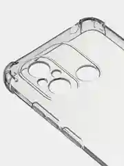 Чехол для Redmi 12C / Poco C55 прозрачный силиконовый с усиленными углами