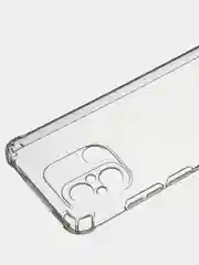 Чехол для Redmi 12C / Poco C55 прозрачный силиконовый с усиленными углами