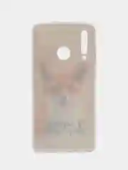 Оранжевый чехол на Honor 10i/20 Lite 2019/20e/Huawei P Smart Plus 2019 / Хонор 10i прозрачный