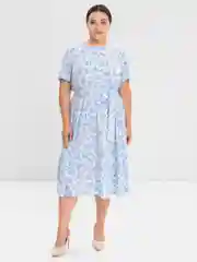 Белый платье женское, большие размеры