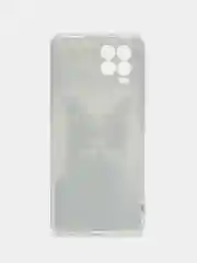 Синий меланж силиконовый чехол на Oppo Realme 8/8 Pro / Оппо Реалми 8/8 Про прозрачный, с рисунком