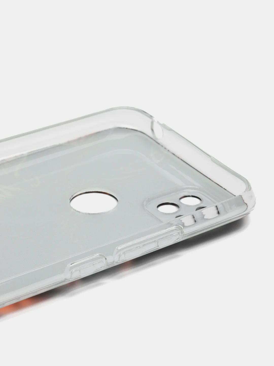 Темно-синий силиконовый чехол на Xiaomi Redmi 9C / Сяоми Редми 9С прозрачный с рисунком, защита камеры