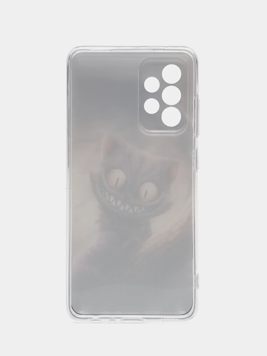 Индиго силиконовый чехол на Samsung Galaxy A52/A52s / Самсунг А52/A52s прозрачный, с рисунком