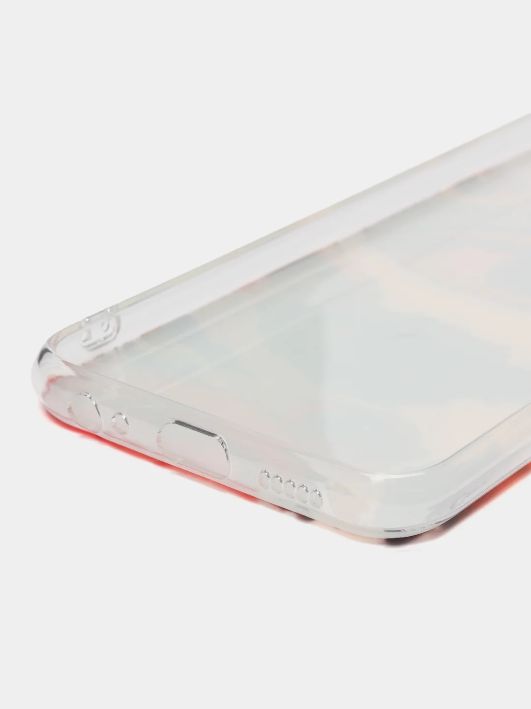 Кремовый чехол на Tecno Spark Go 2022/8C/9 / Текно Спарк Гоу 2022/8С/9 прозрачный, с рисунком