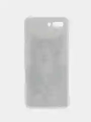 Молочный силиконовый чехол на Honor 10 / Хонор 10 прозрачный, с рисунком, защита камеры
