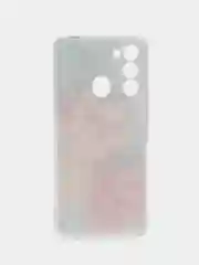 Конфетный чехол на Tecno Spark Go 2022/8C/9 / Текно Спарк Гоу 2022/8С/9 прозрачный, с рисунком
