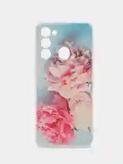 Конфетный чехол на Tecno Spark Go 2022/8C/9 / Текно Спарк Гоу 2022/8С/9 прозрачный, с рисунком