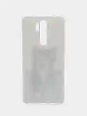 Молочный силиконовый чехол на Xiaomi Redmi Note 8 Pro / Сяоми Редми Нот 8 Про прозрачный с рисунком