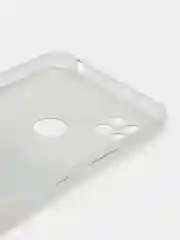 Молочный силиконовый чехол на Xiaomi Redmi 9C / Сяоми Редми 9С прозрачный с рисунком, защита камеры