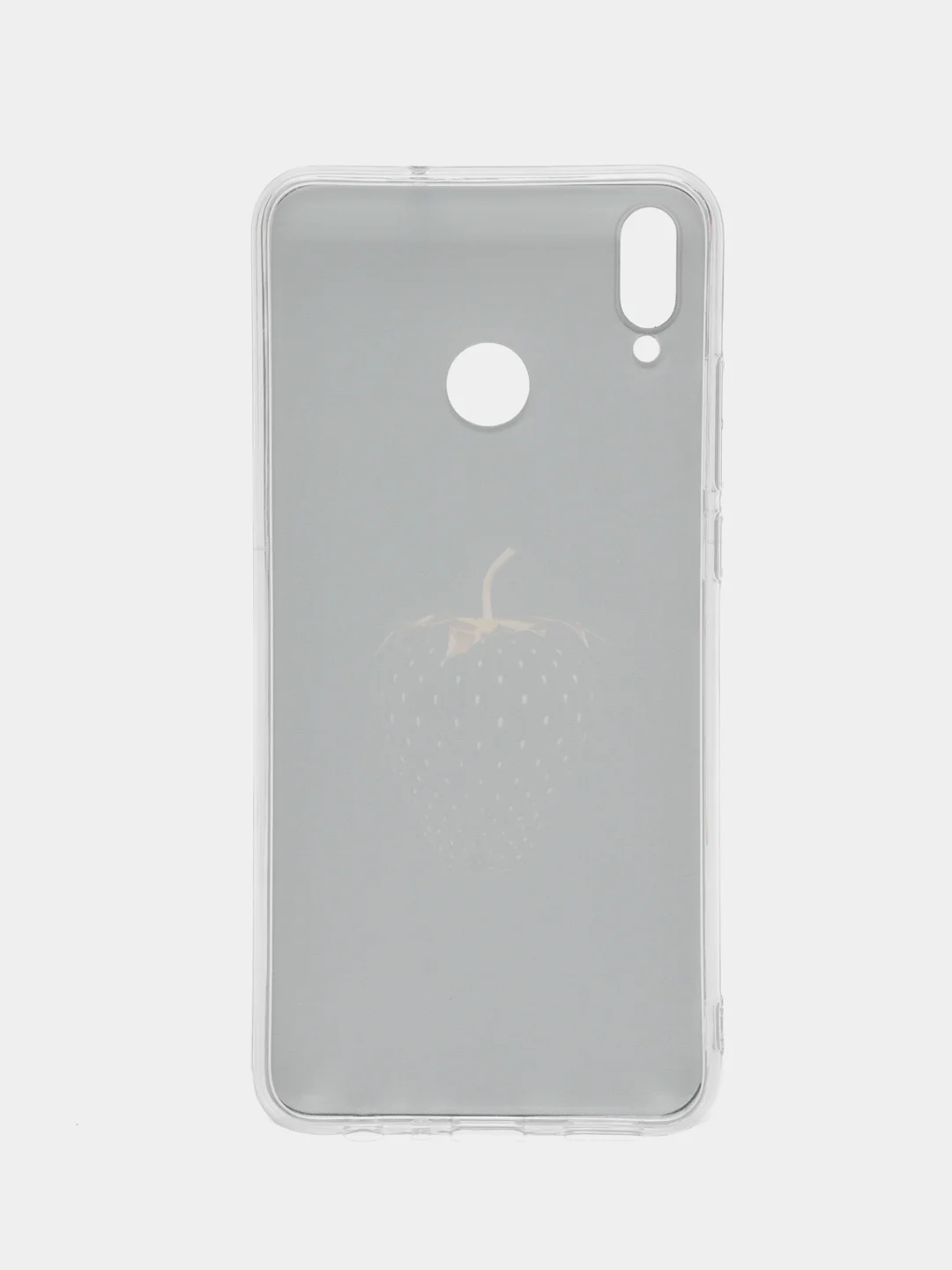 Разноцветный силиконовый чехол на Honor 8X / Хонор 8Х прозрачный, с рисунком, защита камеры