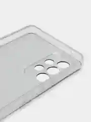 Хаки чехол на Samsung Galaxy A53 5G / Галакси А53 5G прозрачный, с рисунком, защита камеры