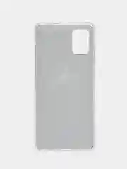 Разноцветный силиконовый чехол на Samsung Galaxy A51 / Самсунг А51 прозрачный с рисунком, защита камеры