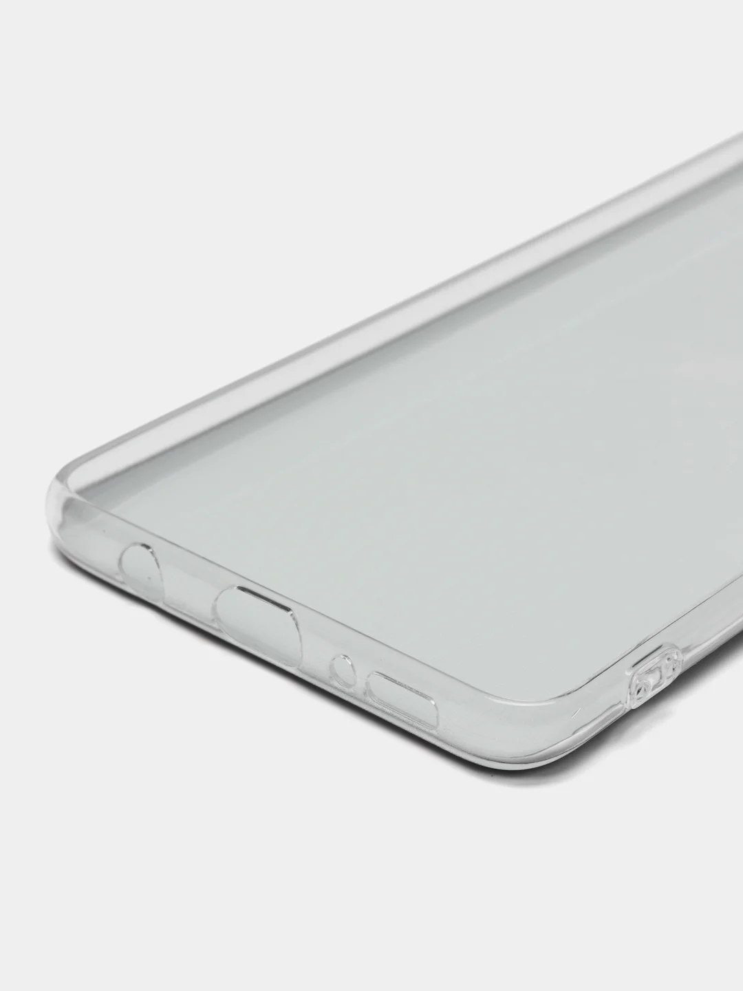 Разноцветный силиконовый чехол на Samsung Galaxy A51 / Самсунг А51 прозрачный с рисунком, защита камеры