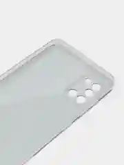 Слоновая кость силиконовый чехол на Samsung Galaxy A31 / Самсунг А31 прозрачный с рисунком, защита камеры