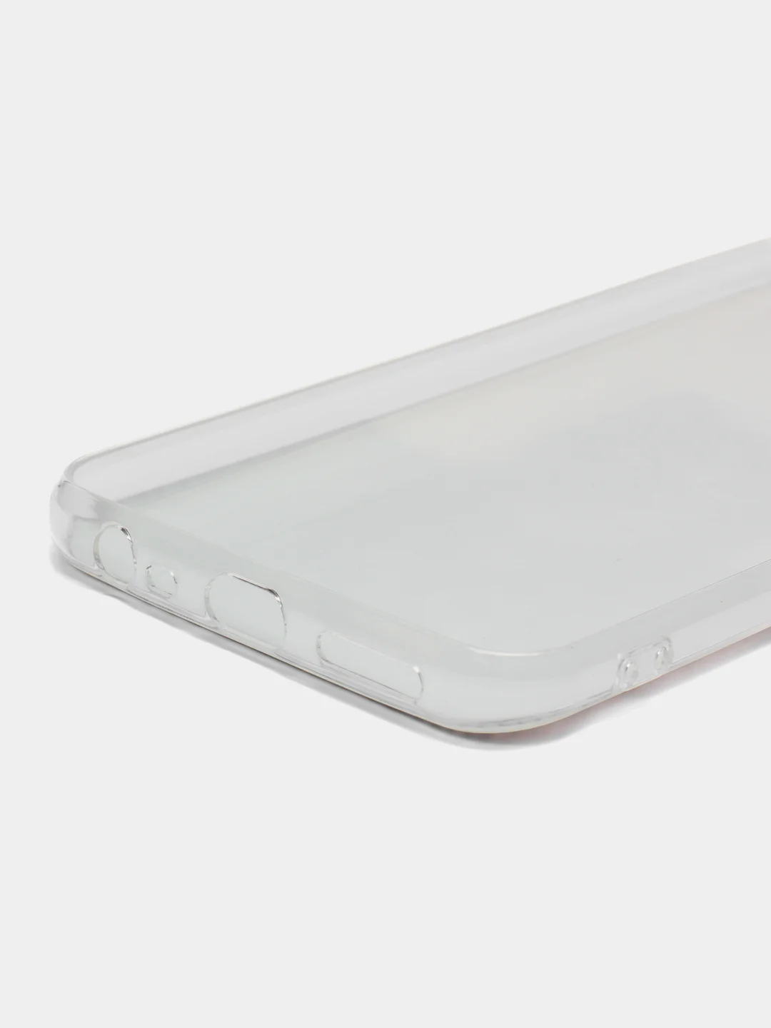 Молочный силиконовый чехол на Xiaomi Redmi 8 / Сяоми Редми 8 прозрачный, с рисунком, защита камеры
