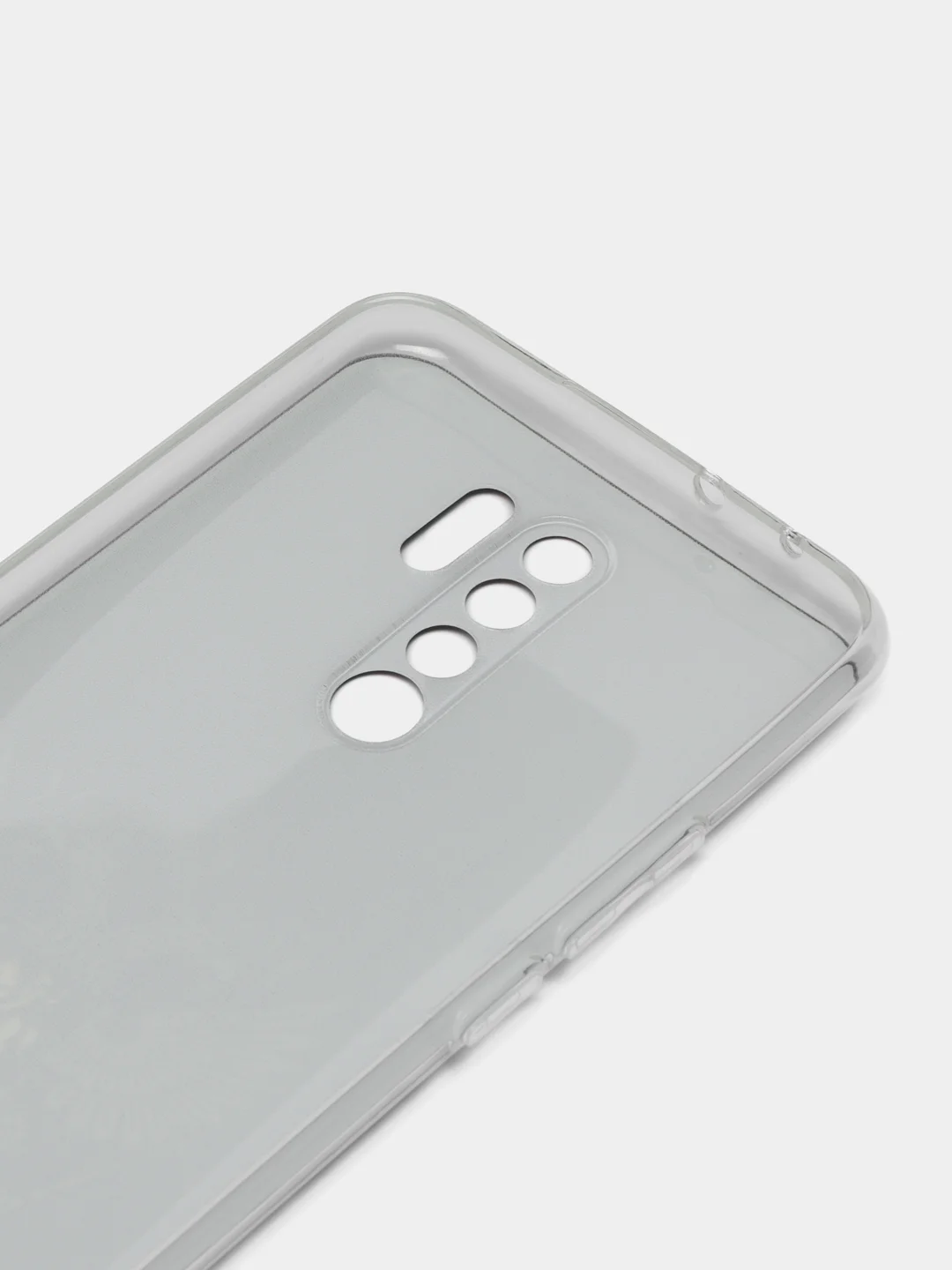 Темно-синий силиконовый чехол на Xiaomi Redmi 9 / Сяоми Редми 9 прозрачный, с рисунком, защита камеры