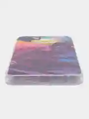 Пурпурный силиконовый чехол на Xiaomi Poco X3/X3 Pro / Сяоми Poco X3/Х3 Про прозрачный, с рисунком