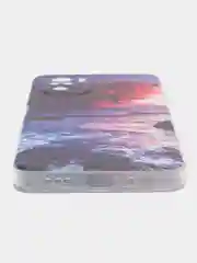 Фиолетовый чехол на Xiaomi Redmi Note 10/Note 10S/Poco M5s / Сяоми Редми Нот 10/10С с рисунком