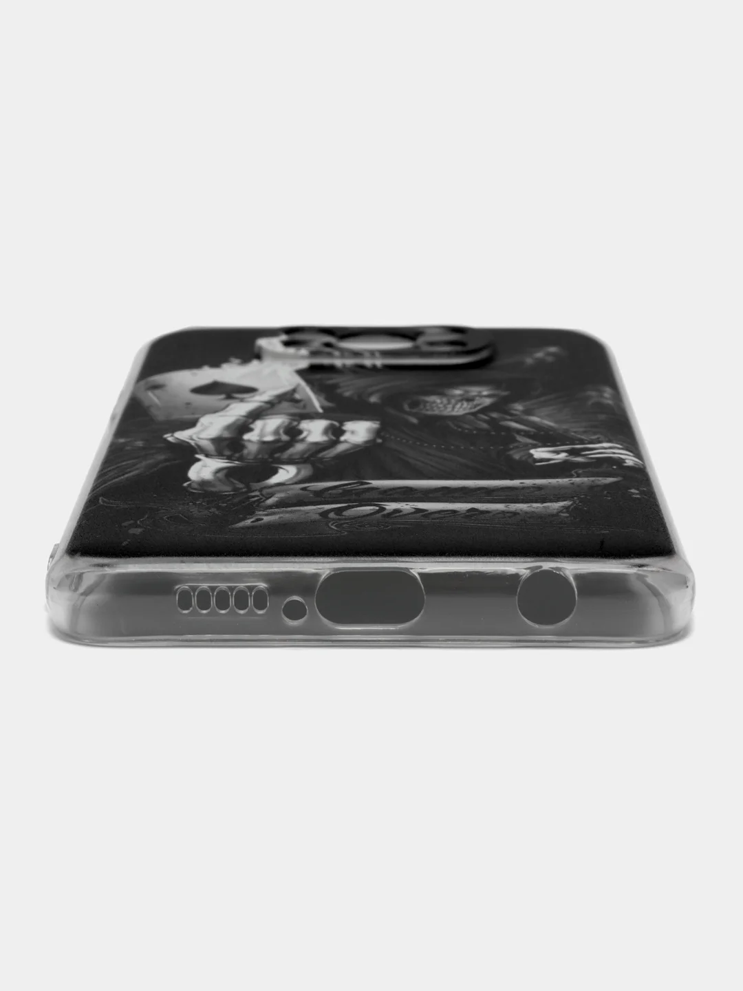 Зелёный хаки силиконовый чехол на Xiaomi Poco X3/X3 Pro / Сяоми Poco X3/Х3 Про прозрачный, с рисунком