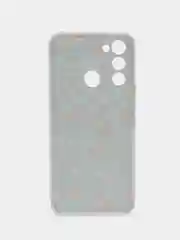 Светло-коричневый чехол на Tecno Spark Go 2022/8C/9 / Текно Спарк Гоу 2022/8С/9 прозрачный, с рисунком