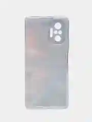 Фиолетовый чехол на Xiaomi Redmi Note 10 Pro / Сяоми Редми Нот 10 Про прозрачный, с рисунком