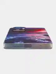Фиолетовый чехол на Xiaomi Redmi Note 10 Pro / Сяоми Редми Нот 10 Про прозрачный, с рисунком