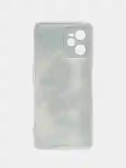 Песочный хаки силиконовый чехол на Realme C35 / Реалми С35 прозрачный, с рисунком, защита камеры