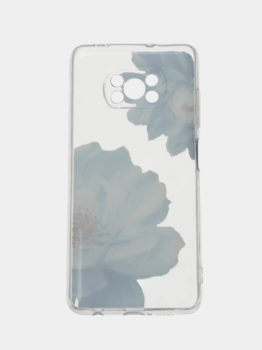 Лайм силиконовый чехол на Xiaomi Poco X3/X3 Pro / Сяоми Poco X3/Х3 Про прозрачный, с рисунком