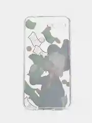 Лесной зеленый силиконовый чехол на Honor 10 / Хонор 10 прозрачный, с рисунком, защита камеры