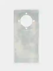 Песочный хаки силиконовый чехол на Honor X9A / Хонор X9A прозрачный, с рисунком, защита камеры