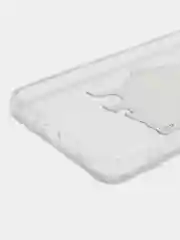 Бежевый силиконовый чехол на Samsung Galaxy A52/A52s / Самсунг А52/A52s прозрачный, с рисунком