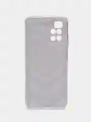 Лавандовый силиконовый чехол на Xiaomi Redmi 10 / Сяоми Редми 10 прозрачный с рисунком, защита камеры