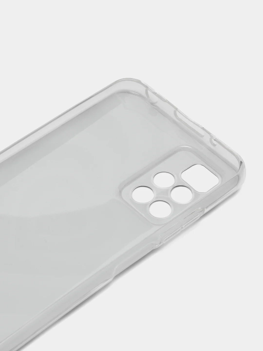 Лавандовый силиконовый чехол на Xiaomi Redmi 10 / Сяоми Редми 10 прозрачный с рисунком, защита камеры