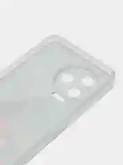 Тёмно-серый чехол на Infinix Note 12 Pro 4G/Note 12 2023 / Инфиникс Нот 12 2023 прозрачный, с рисунком