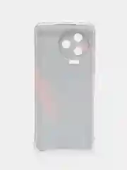 Красный чехол на Infinix Note 12 Pro 4G/Note 12 2023 / Инфиникс Нот 12 2023 прозрачный, с рисунком