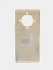 Горчичный силиконовый чехол на Honor X9A / Хонор X9A прозрачный, с рисунком, защита камеры