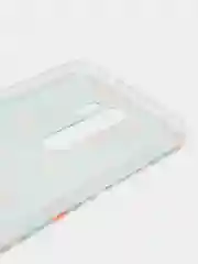 Светло-оранжевый силиконовый чехол на Xiaomi Redmi Note 8 Pro / Сяоми Редми Нот 8 Про прозрачный с рисунком