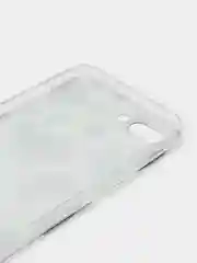 Золотистый хаки силиконовый чехол на Honor 10 / Хонор 10 прозрачный, с рисунком, защита камеры